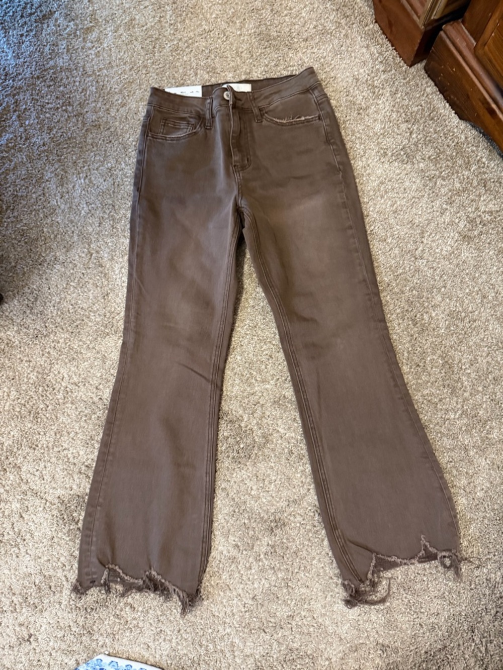 Women’s Brown Flare Jeans - Vervet